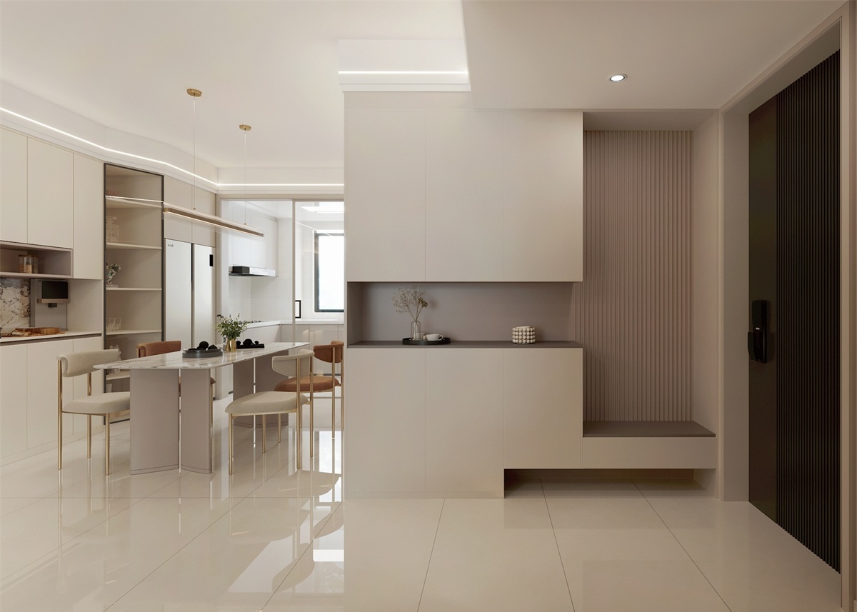 中海河山郡 | 聽勸！裝修少看點網紅設計，119㎡簡約風小家溫馨又耐看！