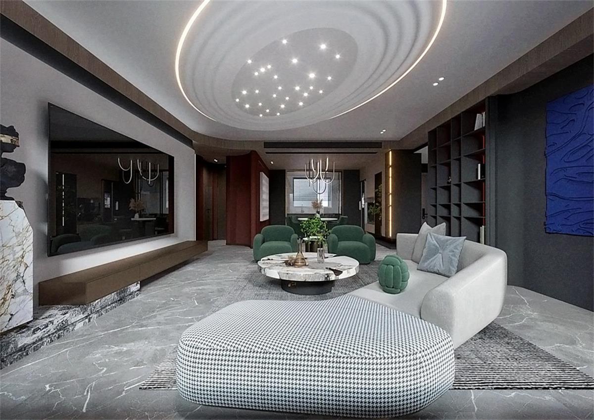 中海九樾143㎡ | 你不敢嘗試的暗黑系混搭風(fēng)，到底有多炫酷？！