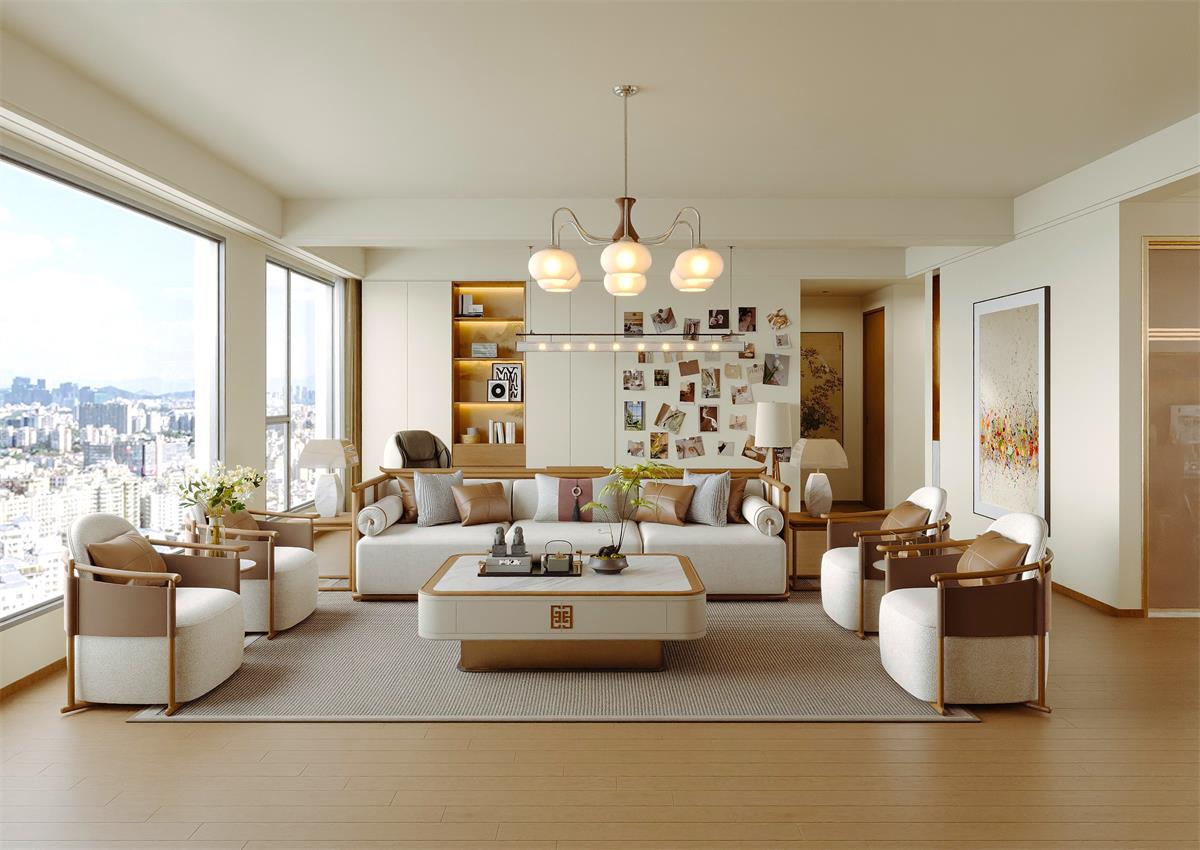 閱麓和院147㎡ | 三線小城的宋式美學(xué)家，有種「柳暗花明」 的松弛寫意